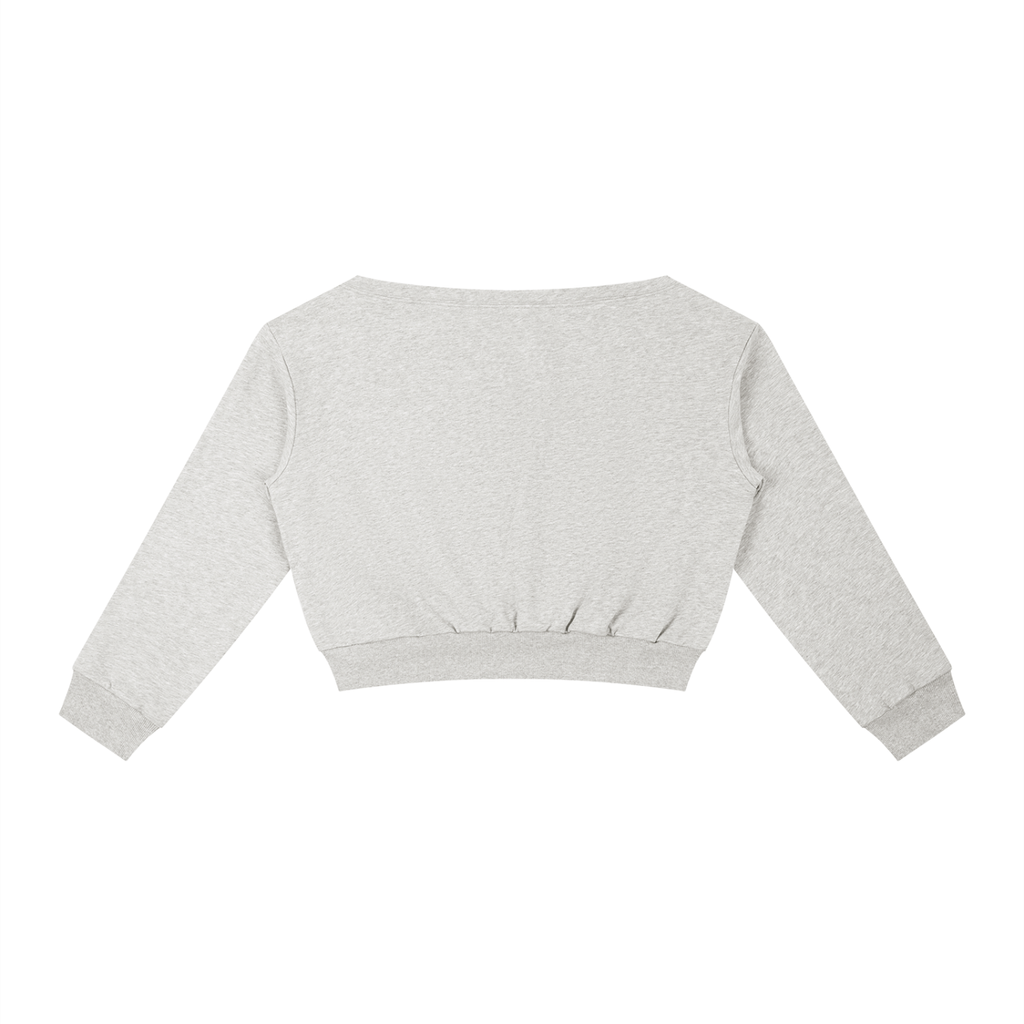 Women's Off-Shoulder Sweatshirt
