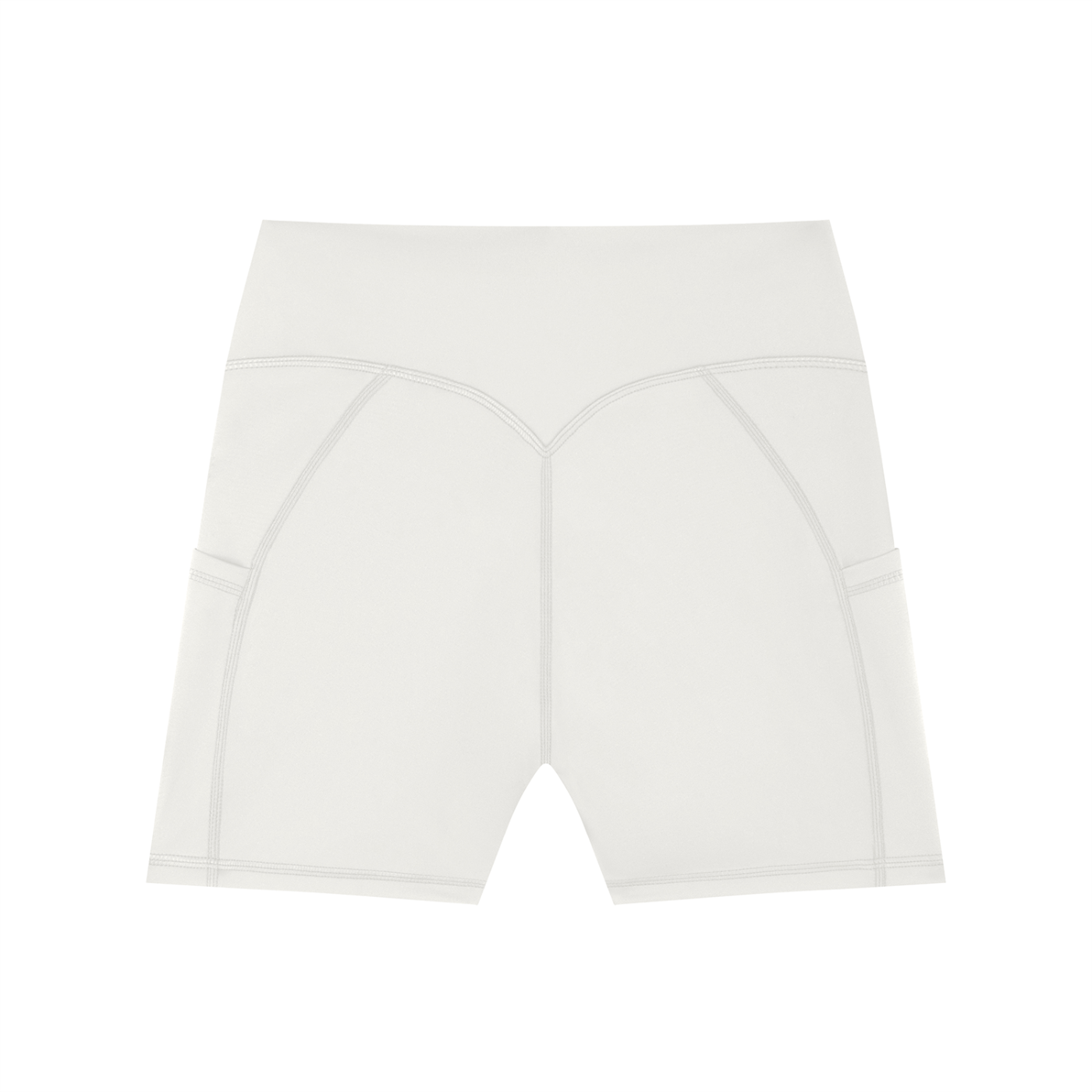 Women's High-Waisted Pocket Biker Shorts