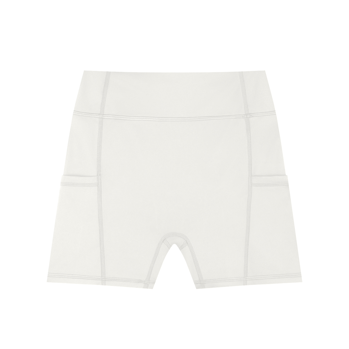 Women's High-Waisted Pocket Biker Shorts