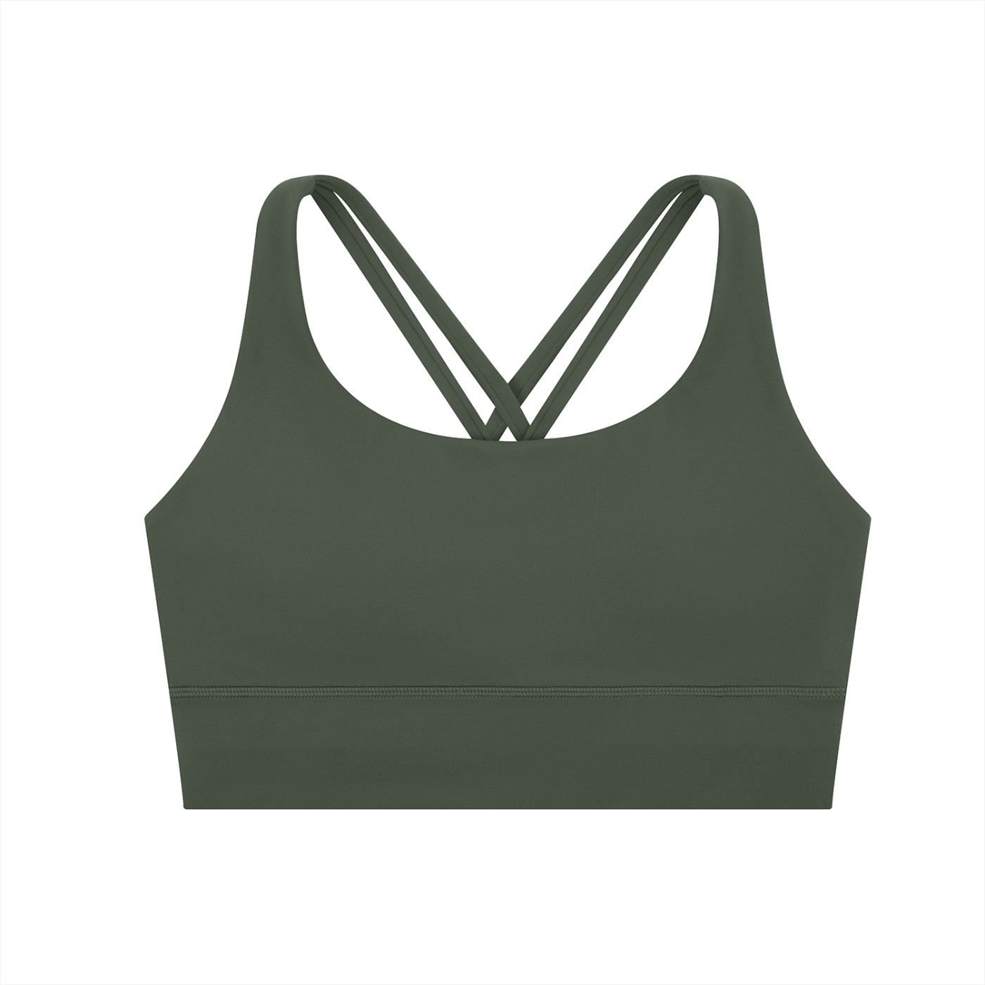Strappy Criss-Cross Sports Bra