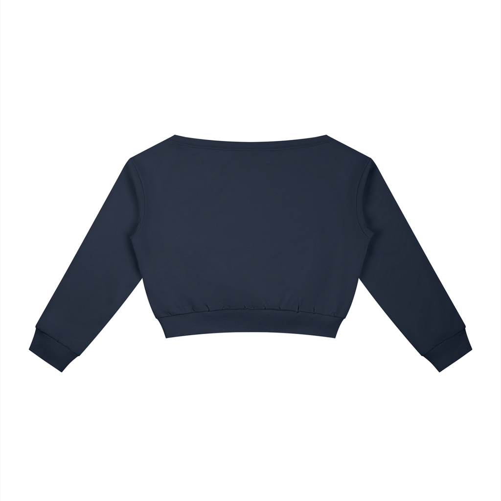 Women's Off-Shoulder Sweatshirt