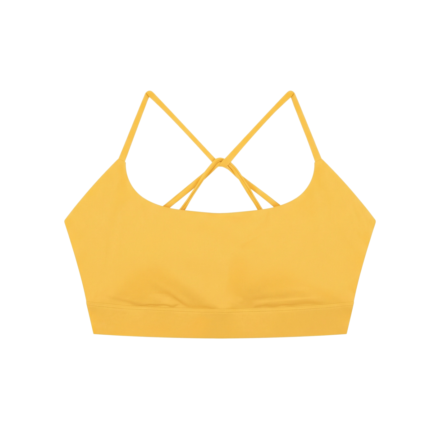 Strappy Criss Cross Yoga Sports Bra