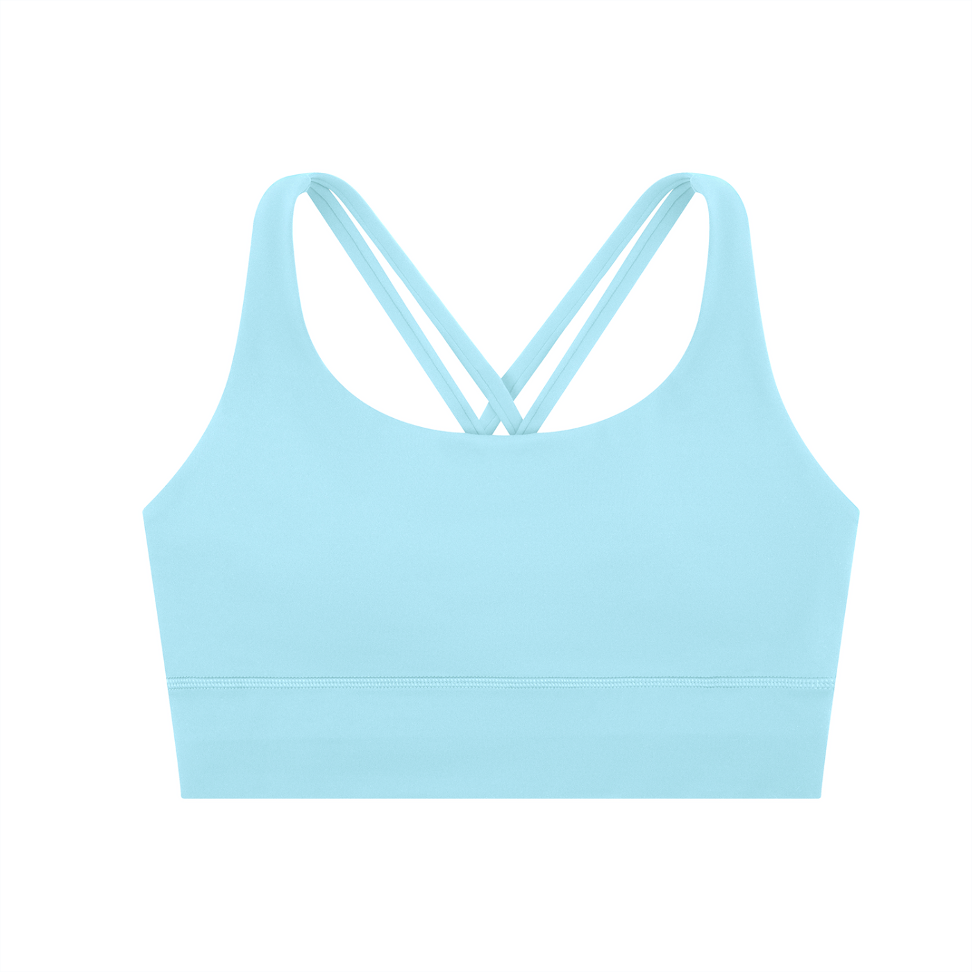 Strappy Criss-Cross Sports Bra
