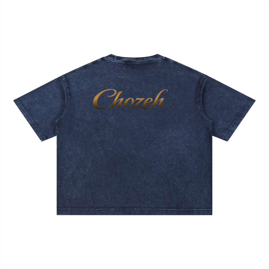 Mineral Wash Boxy Cotton T-Shirt