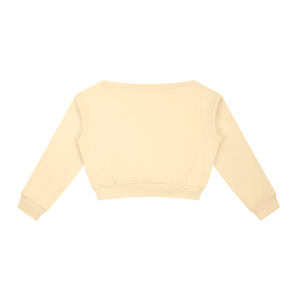Women's Off-Shoulder Sweatshirt